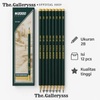 The.Gallerysss - 1 Lusin Pensil M2000 - Pensil 2B isi 12 Pcs - Alat Tulis Sekolah Kantor