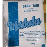 Tepung sagu kanji singkong tapioka Tani Merbabu 500 gram Organik Rendah lemak gula