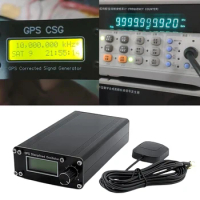 GPSDO GPS Disciplined Oscillator Color Display GNSS Disciplined Square Wave Output GNSS GPS Disciplined Clock