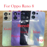 1pcs New For Oppo Reno 8 Reno 8 Pro Reno 8 Pro + Reno 8T Back Battery Cover Housing Rear Back Cover Housing Case Repair Parts