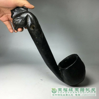 收藏隕石吸磁鐵紅山文化老古玉仿古玩玉器古董擺件勺子老物件擺件