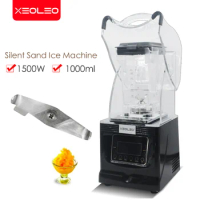 XEOLEO Commercial blender Soundproof Food mixer 1800W for Bubble tea shop Heavy duty food blender 1200ml