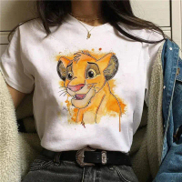 New store openingHakuna Matata Cute Women's Y2k T-shirt Harajuku 90s Lion King T-shirt Cartoon T-shi