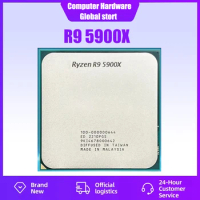 New Ryzen 9 5900X 3.7 GHz 12-Core 24-Thread CPU Processor AM4 Gamer R9 5900X CPU 7NM 64M 100-000000061