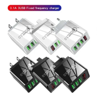 1PC 3.0 Quick Charger 4 Port USB Wall Mobile Charger Fast Charger For IPhone 11 Samsung S9 Huawei Xiaomi Power Phone Adapters