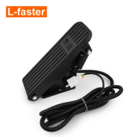 Electric Tricycle Accelerator Pedal 3 Wires Foot Throttle Speed Controller For Adult Electrical Cart Car Scooter Bike