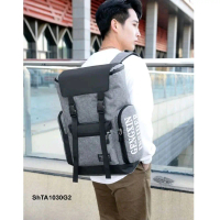 Tas Ransel Pria Rodrigo shTA1030G2 Grey Slot Laptop Kapasitas Besar
