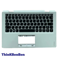 UK English White Keyboard Upper Case Palmrest Shell Cover For Lenovo Ideapad 2in1 11 Yoga 310 11 11IAP 5CB0M36242