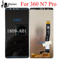 Black 5.99 Inch For 360 N7 Pro 1809-A01 LCD Screen Display Touch Digitizer Assembly Panel Replacement parts
