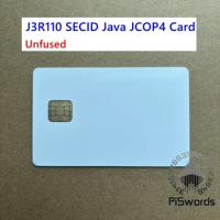 Unfused JAVA Card JCOP4 J3R110 SECID / J3R150 EMV / J3R180 IC Connect Smart Card