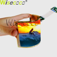 6 Inch 2K Flexible OLED Screen IPS 2880*1440 AMOLED Display LTPS Rollable Panel HDMI-Compatible Type-C Driver Board Wisecoco