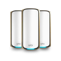 【NETGEAR】Orbi RBE973 BE27000 四頻 WiFi 7 Mesh 延伸系統 路由器+2衛星(Mesh分享器)