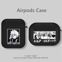 Hunter x Hunter 3 Anime Soft Earphone Charging Case For Apple AirPods 2 1 Case Black Silicone Protective Cover for Air Pods Pro