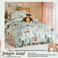 Seprei set bantal dan guling bahan katun lokal premium karet anti geser tali guli bahan