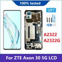 6.92 " Original AMOLED For ZTE Axon 30 5G LCD Display Screen Touch Digitizer Panel Assembly A2322 A2322G Lcd Replacement