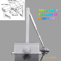 Tay Co Thủy Lực Tự Động Đóng Cửa ELEYA Có Điểm Dừng 90 Độ