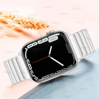 Bracelet for iwatch se apple watch 7 6 5 4 45mm 44mm 41mm 40mm band adjustable luxury ceramic strap for applewatch 7 3 42mm 38mm