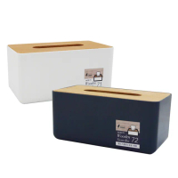 簡約木蓋衛生紙盒-3入(面紙盒)
