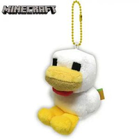 Minecraft - 日本 Minecraft Lava Chicken 小雞 玩具毛公仔鑰匙扣 熔岩烤雞 小物配件 仔 / 鎖匙扣 / 匙扣吊飾 / 鑰匙扣 平行進口
