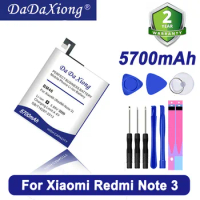 DaDaXiong 5700mAh BM46 For Xiaomi Redmi Xiao Mi Hongmi Note 3 Pro Mobile Phone Battery