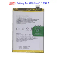 1x 4500mAh BLP893 17.41Wh Replacement Battery For OPPO Reno7 / RENO 7 Phone Batteries Bateria