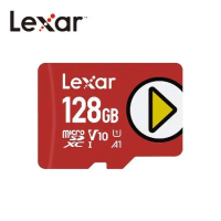 【Lexar 雷克沙】PLAY microSDXC UHS-I  U1 V10 128GB記憶卡  