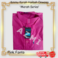 Promo Baju Koko Ammu Dewasa Original Pink Fanta Termurah!!! - XXXL TERBARU!!