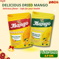[ FREE GIFT ] JERUK Mangga Kering | Dried Mango Healthy food | Dried Fruit 100g / 250g / 500g / 1Kg 
