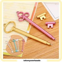 TSA Pulpen Gel Bentuk Kunci Pulpen Unik Pulpen Dekorasi Pulpen Anak Sekolah Pulpen Lucu Alat Tulis S
