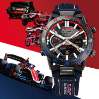 CASIO 卡西歐 EDIFICE Honda Racing聯名 HRC 太陽能藍芽雙顯錶 ECB-2000HR-1A
