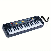 37 Keys Mini Music Toy Kids Electronic Organ Musical Children Keyboard Piano Electronic Digital Piano Toys with Microphone
