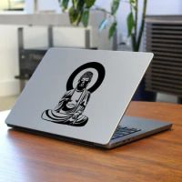 The Buddha Vinyl Laptop Decal Sticker for Macbook Accessories Pro 14 16 Air M2 Retina 13 15 Inch Mac Skin Acer HP Notebook Decor