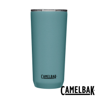 【CAMELBAK】600ml Tumbler 不鏽鋼雙層真空保溫杯 潟湖藍(運動水壺/隨行杯/保溫杯)