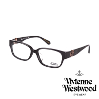 【Vivienne Westwood】立體土星龐克款光學眼鏡(黑/金 VW269_04)