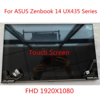Original 14" For ASUS Zenbook 14 UX435E UX435EGL UX435Ea UX435 Series LCD Display Panel Touch Screen Assembly 1920*1080