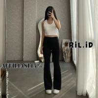 RIL.ID-Flare Pants - Highwaist Flare Pants - Highwaist Kulot Cutbray