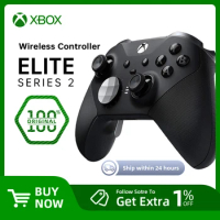 Microsoft Xbox Black Elite Wireless Controller Series 2  for Xbox Series S Xbox Series X XSS XSX 100% New Orginal