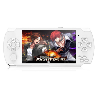 X6คอนโซลเกม PSP มือถือ4.3นิ้วจอสี128-Bit Arcade GBA คอนโซลแบบถือของเล่นเด็ก