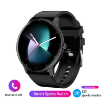 RUMOCOVO® Touch Sports SmartWatch Men Women Heart Rate Fitness Tracker Bluetooth Call SmartWatch Bluetooth For Huawei Xiaomi