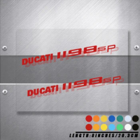 2pcs Motorcycle Bicycle Fuel Tank Fairing Sticker Wheel Helmet MOTO Reflective Rim Logo Decal For Ducati 1198 sp 1198sp