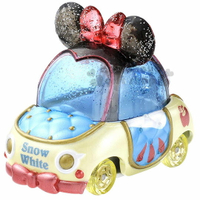 小禮堂 迪士尼 白雪公主 TOMICA小汽車水晶金龜車《黃藍》珠寶車.公仔.玩具.模型