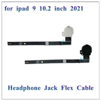 1Pcs For iPad 9 9th Gen 10.2 Inch 2021 Headphone Earphone Plug Headset Audio Jack Flex Cable Ribbon Replacement Part