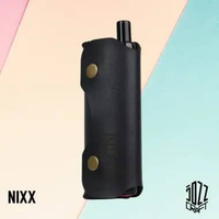 Premium Leather Case SLeeve NIXX Filter Kulit SIntetis Free Lanyard Hitam