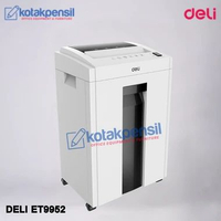 Deli Paper Shredder E9952 | Mesin Penghancur Kertas 23 Liter 10 Lembar | Alat Penghancur Kertas Cros