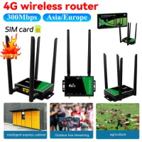 4G WiFi Router Industrial Grade 4G Broadband Wireless Router 4G LTE CPE Router With Sim Card Slot An