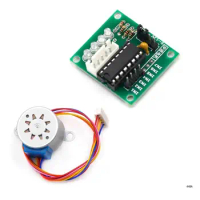 High-power DC12V Stepper Motor With ULN2003 Driver Board Test Module 4 Phase 5 Wire DCGear Stepper Motor Reliable Use