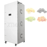 Food Dehydration Dryer Dried Fruit Machine Household Commercial Smart Touch 30 Layer Capacity Visual Door Lighted Dehydrator