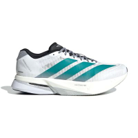 Adidas Adizero Boston 13 男鞋 女鞋 白綠色 緩震 運動 慢跑鞋 JR4791