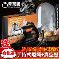 【青葉牌】煙燻槍 VG1100M 2IN1 食物煙燻機 可真空 調酒煙燻器 舒肥 分子料理(台灣公司貨)