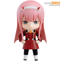 Good Smile Original Nendoroid Darling In The Franxx Zero Two 02 Q Version 10Cm Anime Figure Collectile Doll Kawaii Action Toys
